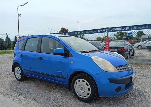 Nissan Note cena 7500 przebieg: 299000, rok produkcji 2007 z Warszawa małe 137